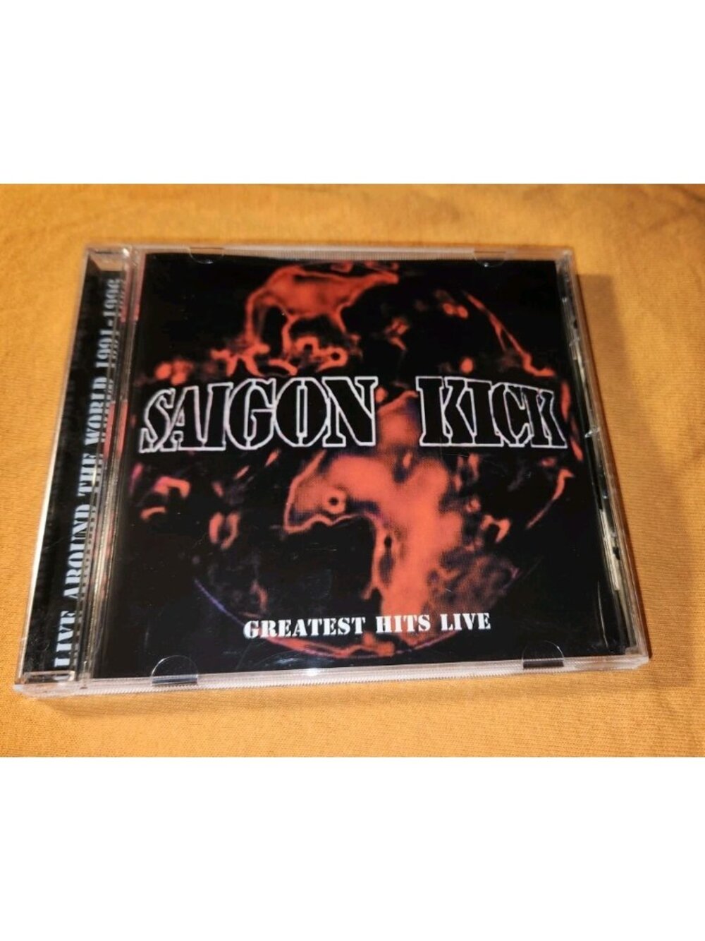 SAIGON KICK cd GREATEST HITS LIVE 2000 Deadline CLP 895 OOP Hair Metal Hard Rock